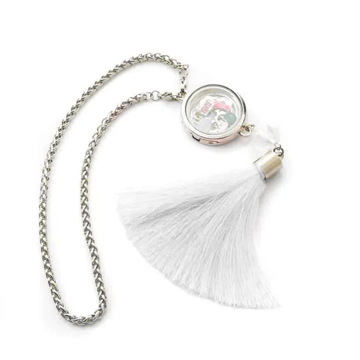 JE0179 Necklaces Glass Locket Pendant Magnetic Car Hanging Locket JE0179 Necklaces Glass Locket Pendant Magnetic Car Hanging Locket