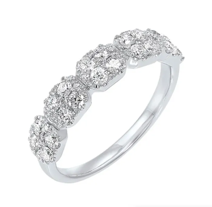 14k WG Diamond Anniversary Ring 34CTW RG106414WB GemsOne Rings