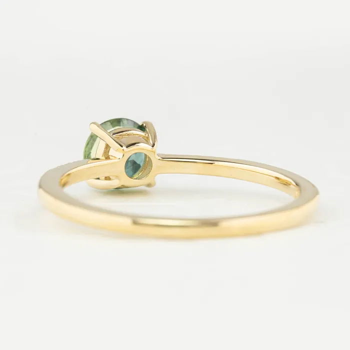 Audrey Ring 073ct Teal Blue Queensland Sapphire Envero Jewelry Rings Audrey Ring 073ct Teal Blue Queensland Sapphire Envero Jewelry Rings