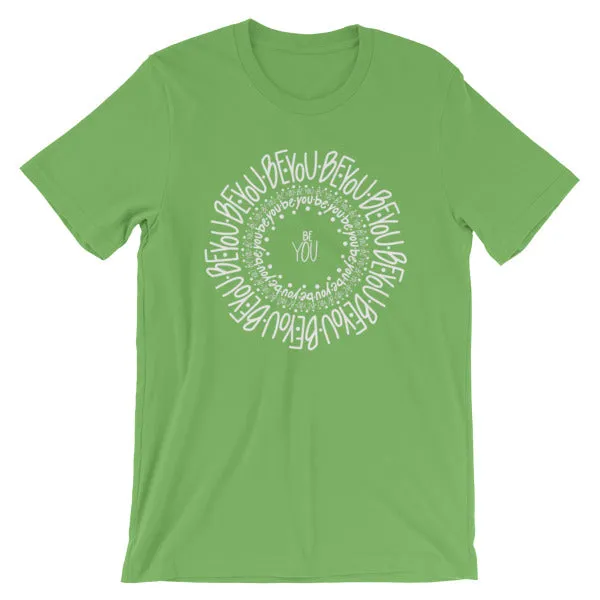 Necklaces HeidiJHale Designs Be You Mandala ShortSleeve Unisex TShirt