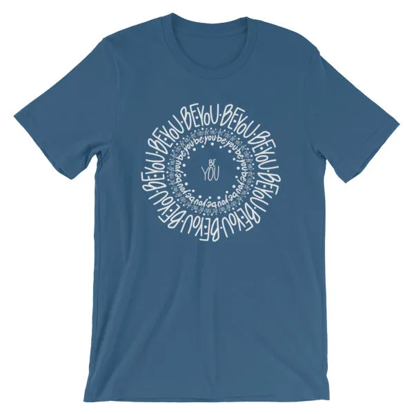 Necklaces HeidiJHale Designs Be You Mandala ShortSleeve Unisex TShirt
