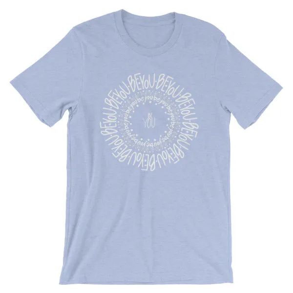 Necklaces HeidiJHale Designs Be You Mandala ShortSleeve Unisex TShirt