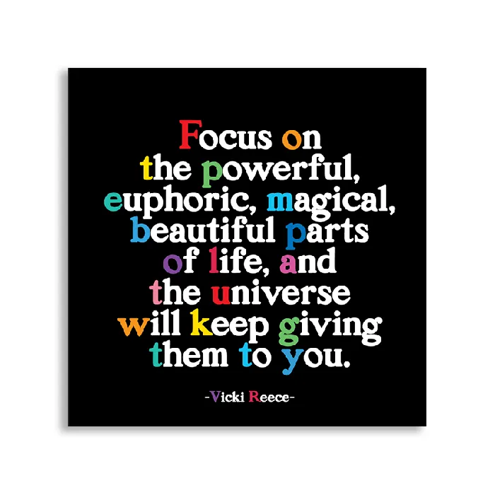 Quotable Earrings Magnets Focus On The Powerful Vicki Reece