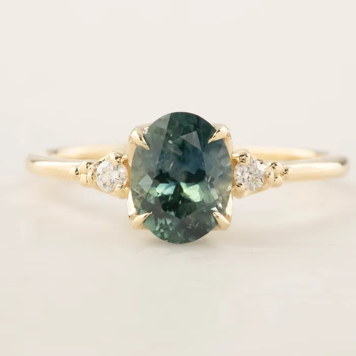 Rings Estel Ring 178ct Light Blue Green Montana Sapphire One of a kind Envero Jewelry Rings Estel Ring 178ct Light Blue Green Montana Sapphire One of a kind Envero Jewelry