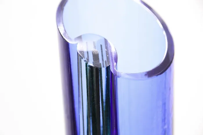 Asymmetric Blu Vase MuranoVitrum Earrings Asymmetric Blu Vase MuranoVitrum Earrings