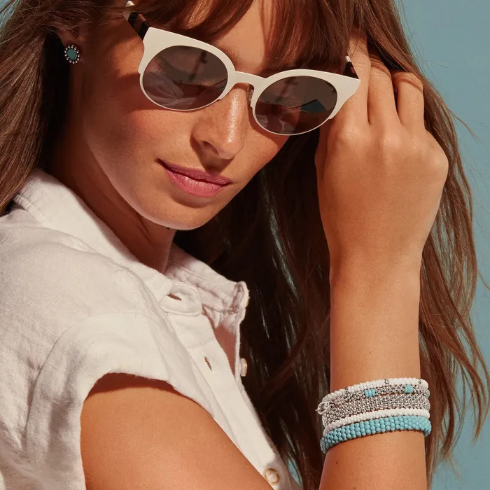 Bracelets LAGOS White Caviar Ceramic Caviar Beaded Bracelet