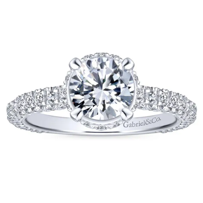 Diamond SemiMount Ring GABRIEL CO Rings