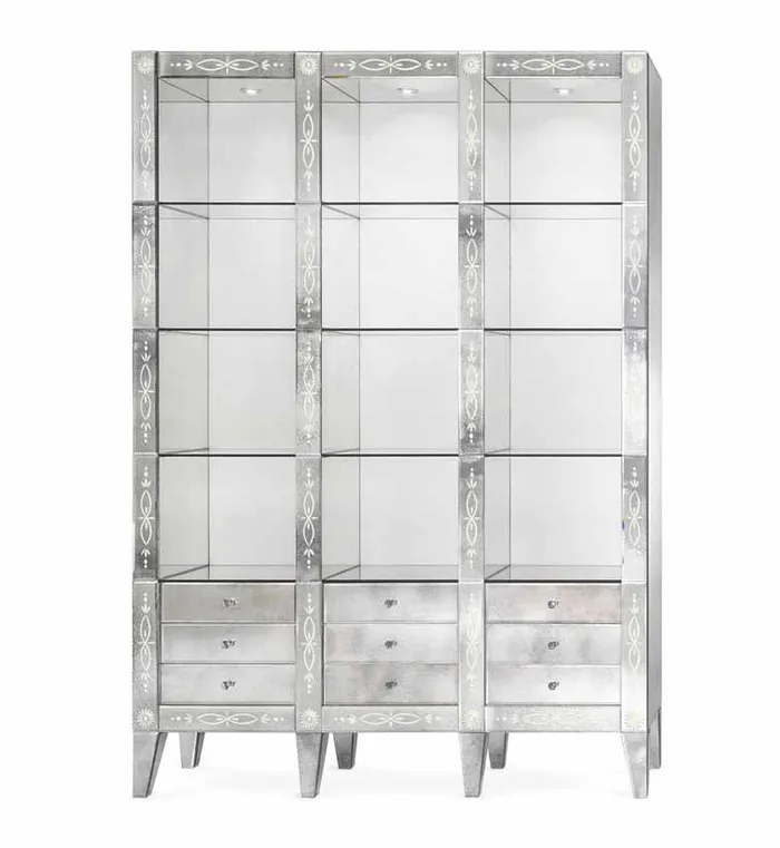 MuranoVItrum Home Decor Earrings Dco LED Bookcase Art 2570