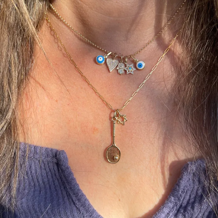 NicoleHD Jewelry Gold Mini Star Of David Charm Earrings NicoleHD Jewelry Gold Mini Star Of David Charm Earrings