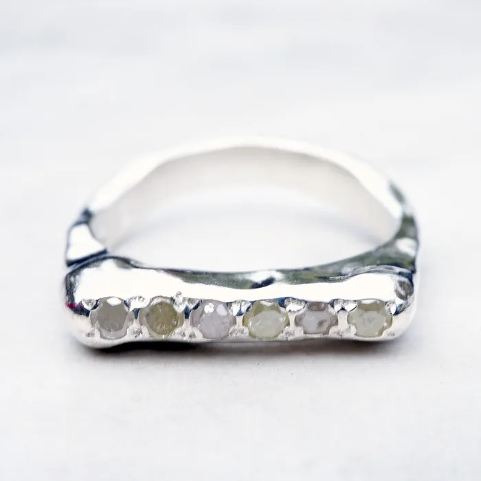 Rosa Maria Rosa Maria Riny Icy Grey Diamonds Earrings