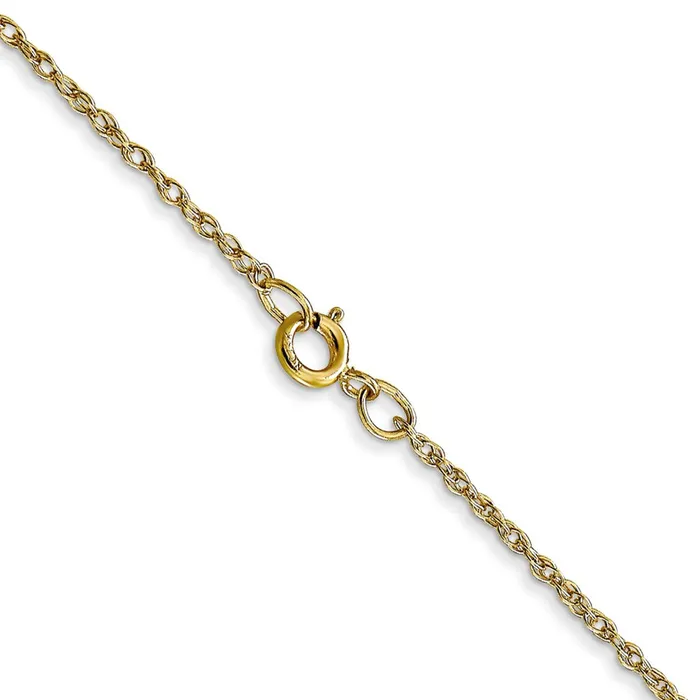 10K Yellow Gold 95mm Carded Cable Rope Chain Necklace QGold Necklaces 10K Yellow Gold 95mm Carded Cable Rope Chain Necklace QGold Necklaces