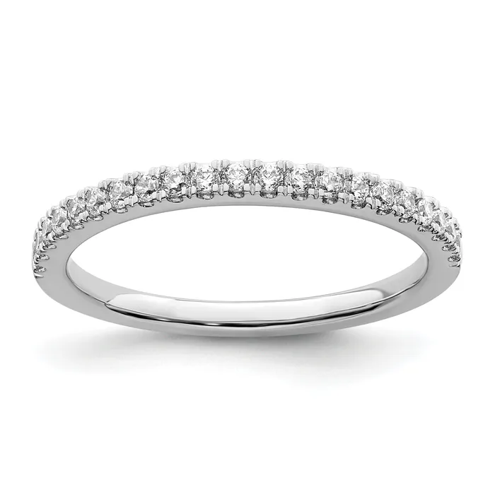 14k White Gold 14 Ct Lab Grown Diamond VSSI G Wedding Band Ring Goldia Rings 14k White Gold 14 Ct Lab Grown Diamond VSSI G Wedding Band Ring Goldia Rings