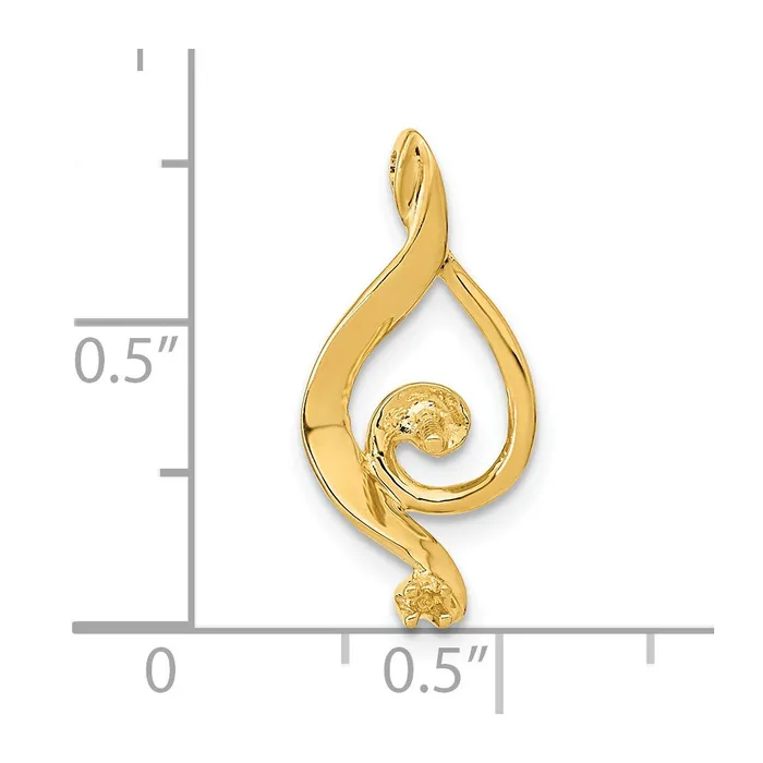 14K Yellow Gold 55mm Black FW Cultured Pearl A Real Diamond pendant Goldia Necklaces