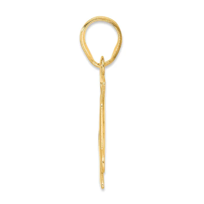 14k Yellow Gold Polished Number 64 Pendant Goldia PreStyled Sets
