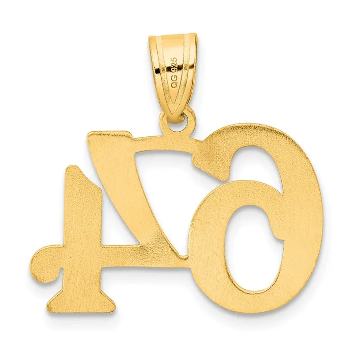 14k Yellow Gold Polished Number 64 Pendant Goldia PreStyled Sets