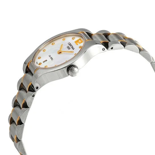 Bracelets JMS always Original Certina DS Spel Lady Round Two Tone Stainless Steel Ladies Quartz Watch C0122092211600 Bracelets JMS always Original Certina DS Spel Lady Round Two Tone Stainless Steel Ladies Quartz Watch C0122092211600