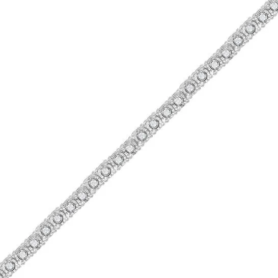 Bracelets JMS always Original Diamond Muse 12 Carat Real Diamond Fashion Tennis Bracelet for Women in Sterling Silver Bracelets JMS always Original Diamond Muse 12 Carat Real Diamond Fashion Tennis Bracelet for Women in Sterling Silver