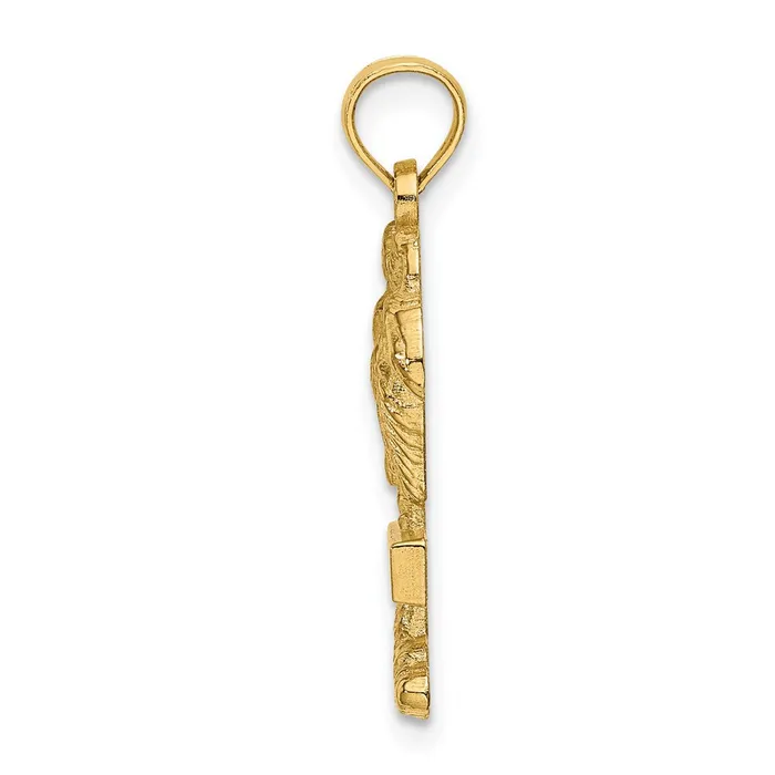 Charm Necklaces Goldia 14k Yellow Gold TURKS AND CAICOS On Palm Tree Charm