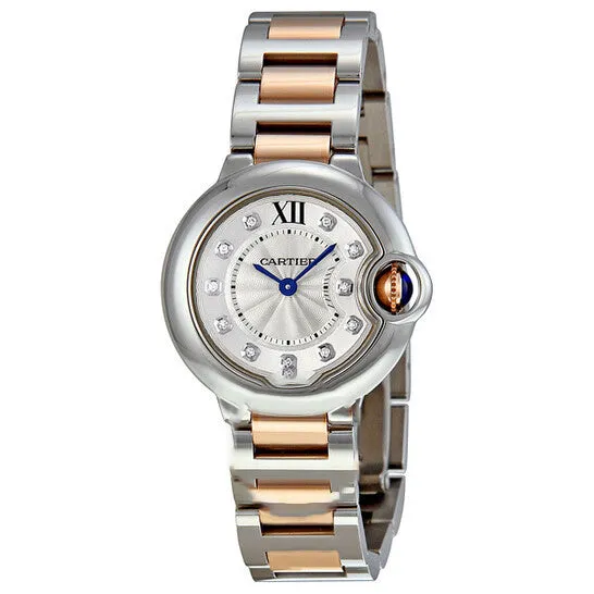 Earrings JMS always Original Cartier Ballon Bleu Silver Dial Steel and 18kt Rose Gold Ladies Watch WE902030 Earrings JMS always Original Cartier Ballon Bleu Silver Dial Steel and 18kt Rose Gold Ladies Watch WE902030