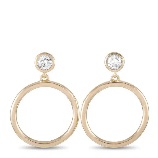 Earrings Original LB Exclusive 14K Yellow Gold 031 ct Diamond Earrings JMS always Earrings Original LB Exclusive 14K Yellow Gold 031 ct Diamond Earrings JMS always