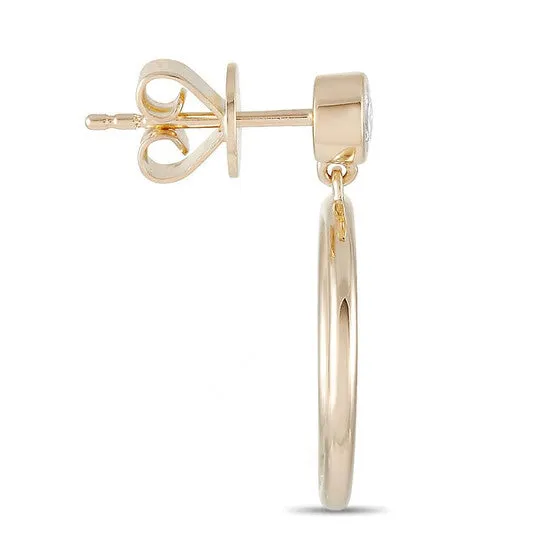 Earrings Original LB Exclusive 14K Yellow Gold 031 ct Diamond Earrings JMS always Earrings Original LB Exclusive 14K Yellow Gold 031 ct Diamond Earrings JMS always