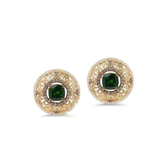 Earrings Original Le Vian Ladies Chocolatier Earrings in 14K Honey Gold JMS always Earrings Original Le Vian Ladies Chocolatier Earrings in 14K Honey Gold JMS always