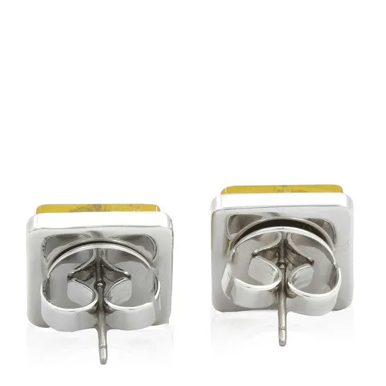 Earrings Original Tory Burch Resin Logo Stud Earrings JMS always Earrings Original Tory Burch Resin Logo Stud Earrings JMS always