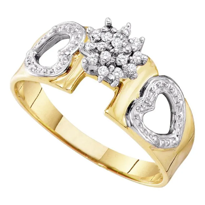 gndatlanta 110CTWDiamond CLUSTER RING Rings