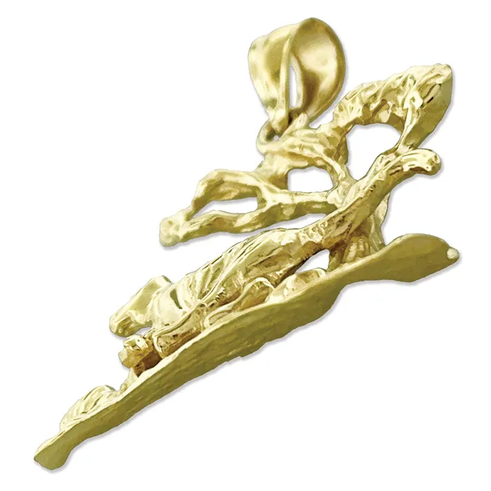Goldia 14K Gold Jaguar Pendant PreStyled Sets
