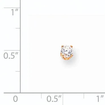 goldiaca Earrings 14k A Diamond earring