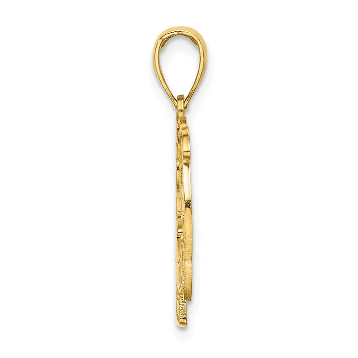 Goldia Charm Necklaces 14k Yellow Gold SAN DIEGO w Dolphins Charm