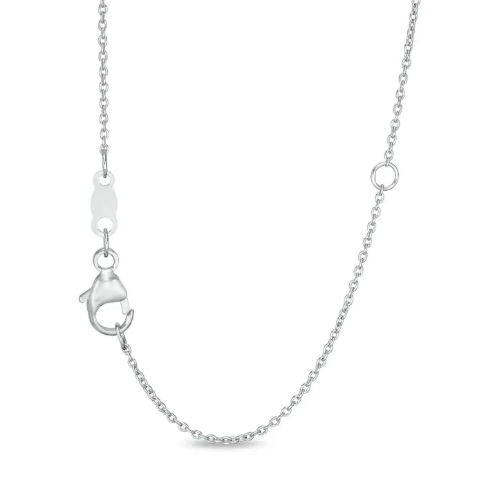 Goldia Necklaces 025 CT TW Baguette Natural Diamond Zigzag BezelSet Necklace in 10K White Gold Goldia Necklaces 025 CT TW Baguette Natural Diamond Zigzag BezelSet Necklace in 10K White Gold