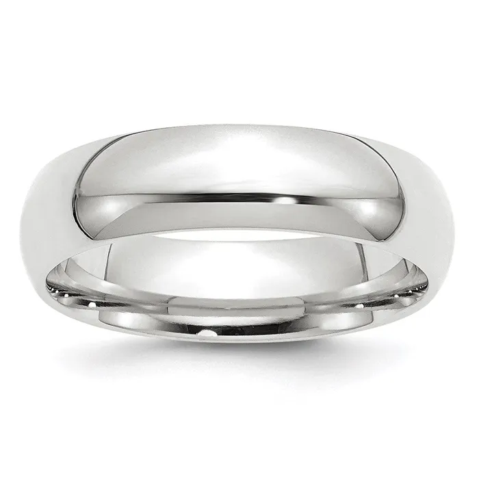 Goldia Rings Solid 10K White Gold 6mm Standard Comfort Fit MensWomens Wedding Band Ring Size 135 Goldia Rings Solid 10K White Gold 6mm Standard Comfort Fit MensWomens Wedding Band Ring Size 135