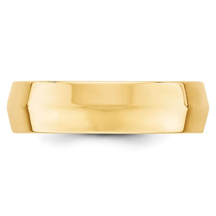 Goldia Rings Solid 10K Yellow Gold 6mm Knife Edge Comfort Fit MensWomens Wedding Band Ring Size 6 Goldia Rings Solid 10K Yellow Gold 6mm Knife Edge Comfort Fit MensWomens Wedding Band Ring Size 6
