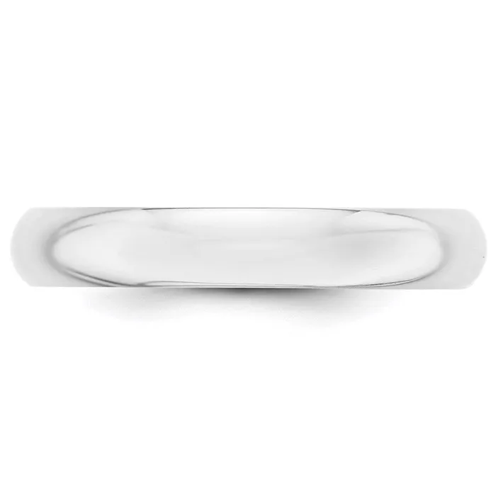 Goldia Rings Solid 10K Yellow Gold White Gold 4mm HalfRound MensWomens Wedding Band Ring Size 95 Goldia Rings Solid 10K Yellow Gold White Gold 4mm HalfRound MensWomens Wedding Band Ring Size 95