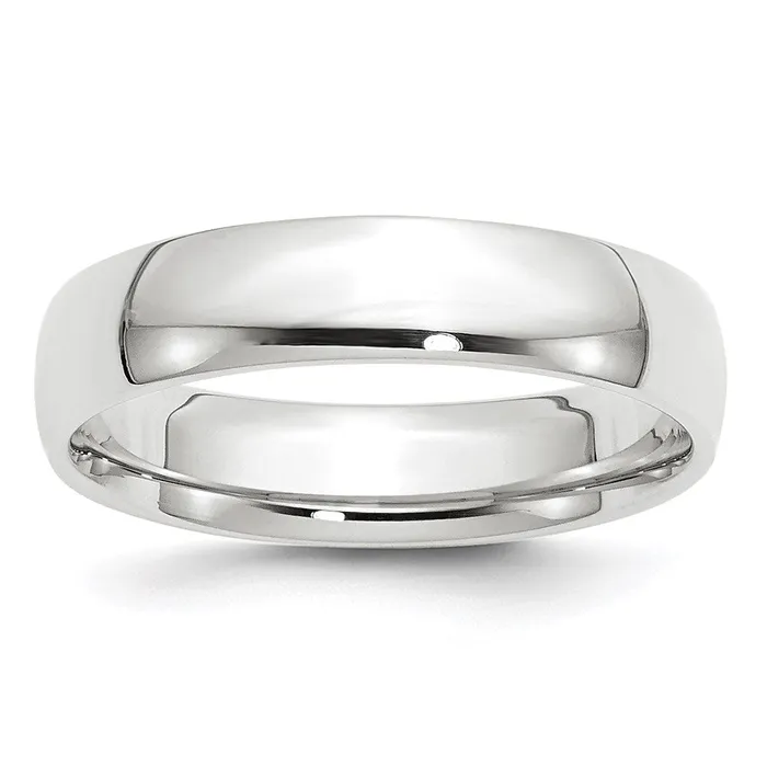 Goldia Rings Solid 14K White Gold 5mm Light Weight Comfort Fit MensWomens Wedding Band Ring Size 11 Goldia Rings Solid 14K White Gold 5mm Light Weight Comfort Fit MensWomens Wedding Band Ring Size 11
