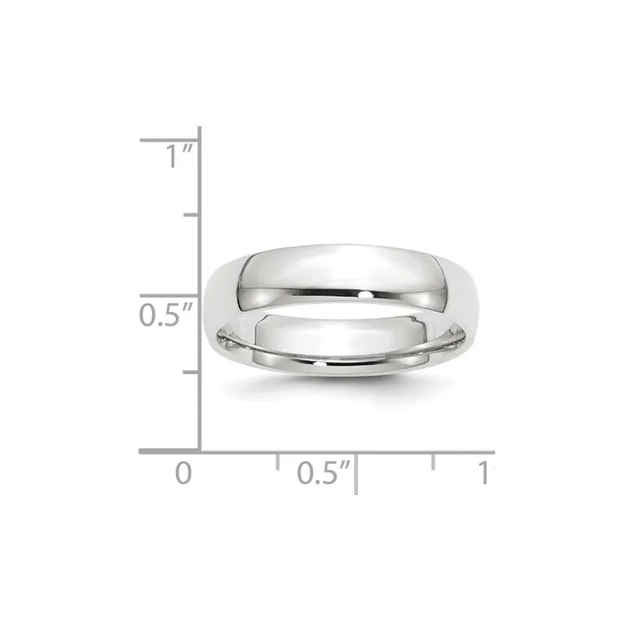 Goldia Rings Solid 14K White Gold 5mm Light Weight Comfort Fit MensWomens Wedding Band Ring Size 11 Goldia Rings Solid 14K White Gold 5mm Light Weight Comfort Fit MensWomens Wedding Band Ring Size 11