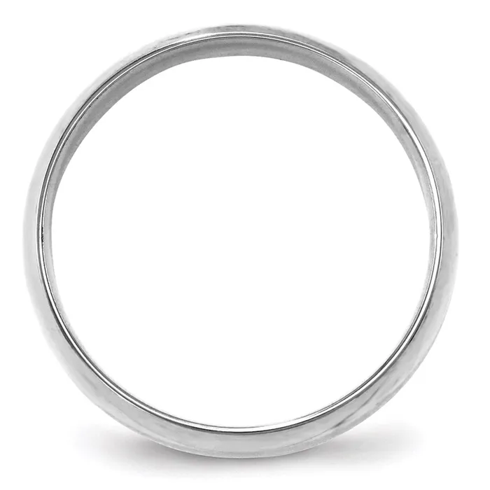Goldia Rings Solid 14K White Gold 6mm Light Weight Comfort Fit MensWomens Wedding Band Ring Size 105 Goldia Rings Solid 14K White Gold 6mm Light Weight Comfort Fit MensWomens Wedding Band Ring Size 105