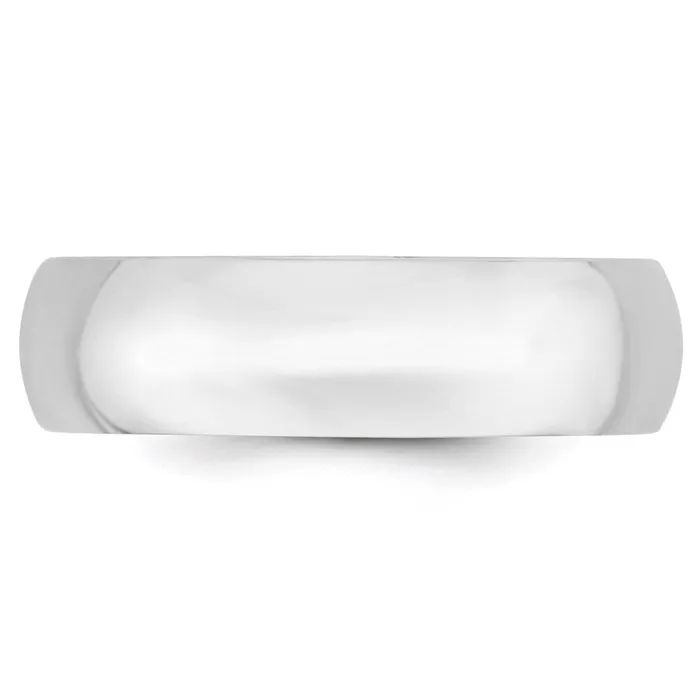 Goldia Rings Solid 14K White Gold 6mm Light Weight Comfort Fit MensWomens Wedding Band Ring Size 105 Goldia Rings Solid 14K White Gold 6mm Light Weight Comfort Fit MensWomens Wedding Band Ring Size 105