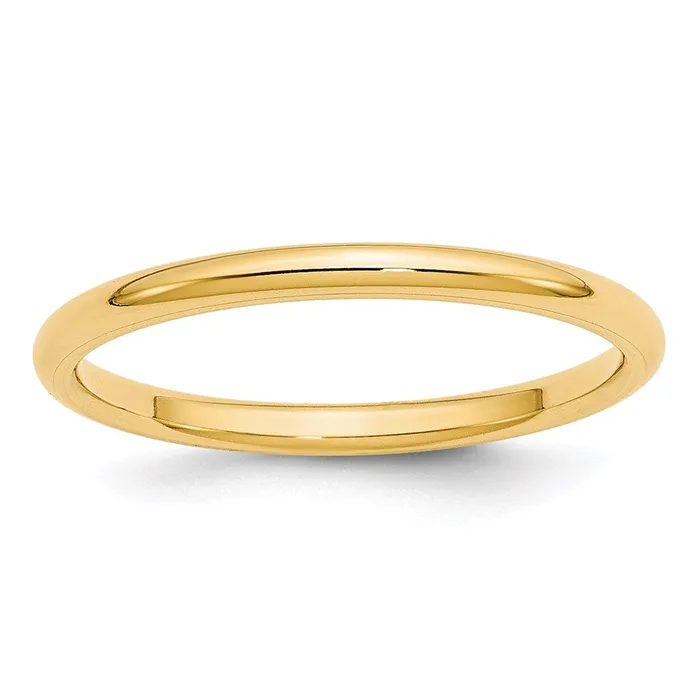 Goldia Rings Solid 14K Yellow Gold 2mm Standard Comfort Fit MensWomens Wedding Band Ring Size 45 Goldia Rings Solid 14K Yellow Gold 2mm Standard Comfort Fit MensWomens Wedding Band Ring Size 45