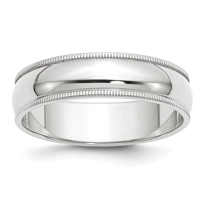 Goldia Rings Solid 14K Yellow Gold White Gold 6mm Milgrain MensWomens Wedding Band Ring Size 7 Goldia Rings Solid 14K Yellow Gold White Gold 6mm Milgrain MensWomens Wedding Band Ring Size 7