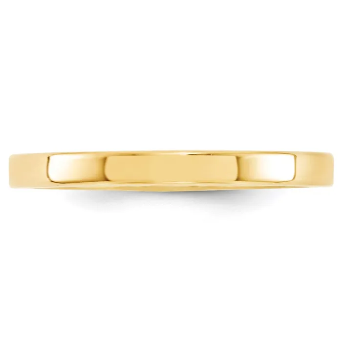 Goldia Rings Solid 18K Yellow Gold 25mm Standard Flat Comfort Fit MensWomens Wedding Band Ring Size 85 Goldia Rings Solid 18K Yellow Gold 25mm Standard Flat Comfort Fit MensWomens Wedding Band Ring Size 85
