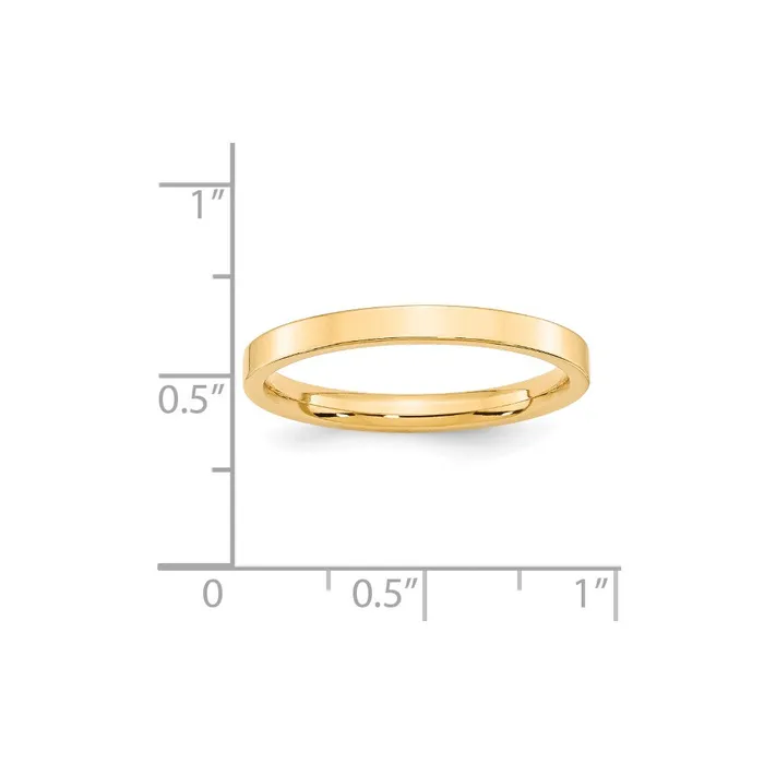 Goldia Rings Solid 18K Yellow Gold 25mm Standard Flat Comfort Fit MensWomens Wedding Band Ring Size 85 Goldia Rings Solid 18K Yellow Gold 25mm Standard Flat Comfort Fit MensWomens Wedding Band Ring Size 85