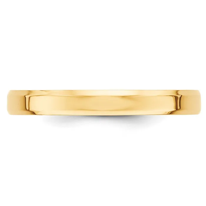 Goldia Rings Solid 18K Yellow Gold 3mm Bevel Edge Comfort Fit MensWomens Wedding Band Ring Size 13 Goldia Rings Solid 18K Yellow Gold 3mm Bevel Edge Comfort Fit MensWomens Wedding Band Ring Size 13