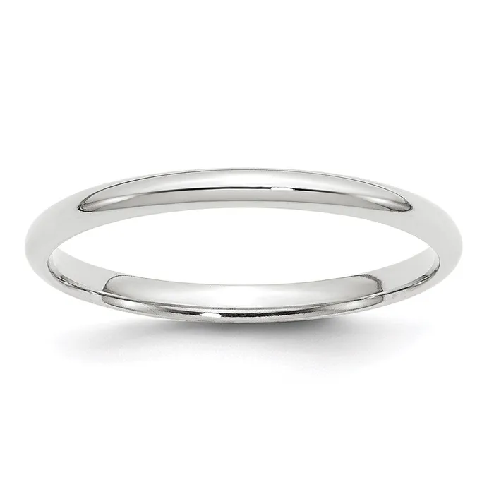 Goldia Solid 10K White Gold 2mm Light Weight Comfort Fit MensWomens Wedding Band Ring Size 75 Rings Goldia Solid 10K White Gold 2mm Light Weight Comfort Fit MensWomens Wedding Band Ring Size 75 Rings