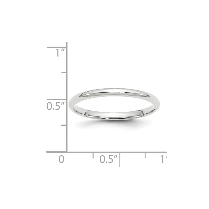 Goldia Solid 10K White Gold 2mm Light Weight Comfort Fit MensWomens Wedding Band Ring Size 75 Rings Goldia Solid 10K White Gold 2mm Light Weight Comfort Fit MensWomens Wedding Band Ring Size 75 Rings