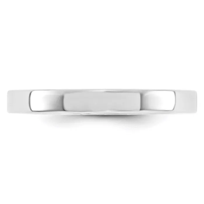 Goldia Solid 18K White Gold 3mm Standard Flat Comfort Fit MensWomens Wedding Band Ring Size 13 Rings Goldia Solid 18K White Gold 3mm Standard Flat Comfort Fit MensWomens Wedding Band Ring Size 13 Rings