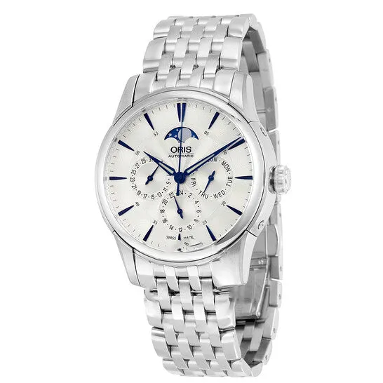 JMS always Bracelets Original Oris Artelier Complications Automatic Silver Dial Stainless Steel Mens Watch 78177034031MB JMS always Bracelets Original Oris Artelier Complications Automatic Silver Dial Stainless Steel Mens Watch 78177034031MB