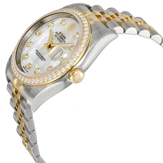 JMS always Bracelets Original Rolex Datejust 36 Mother of Pearl Dial Stainless Steel and 18K Yellow Gold Jubilee Bracelet Automatic Ladies Watch 116243MDJ JMS always Bracelets Original Rolex Datejust 36 Mother of Pearl Dial Stainless Steel and 18K Yellow Gold Jubilee Bracelet Automatic Ladies Watch 116243MDJ