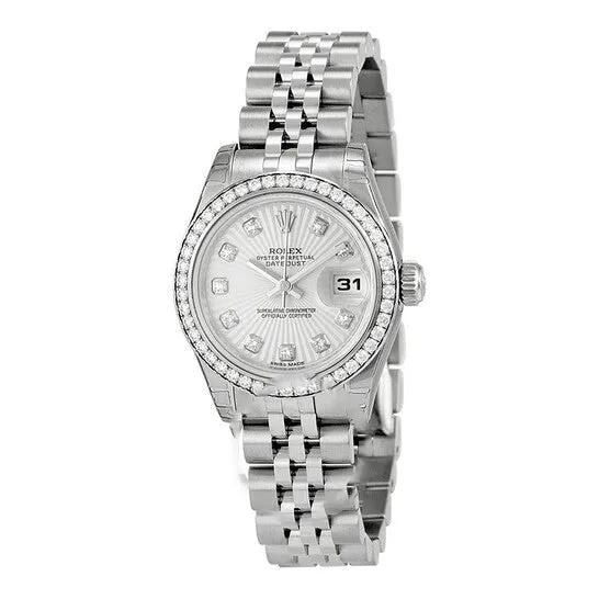 JMS always Bracelets Original Rolex Lady Datejust 26 Ivory coloured Dial Stainless Steel Jubilee Bracelet Automatic Watch 179384ISBDJ JMS always Bracelets Original Rolex Lady Datejust 26 Ivory coloured Dial Stainless Steel Jubilee Bracelet Automatic Watch 179384ISBDJ